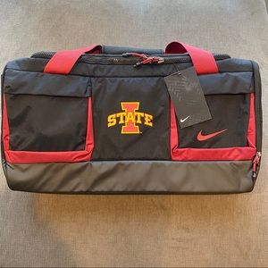 Nike Iowa State Cyclones 6 Pocket Vapor Duffle Bag